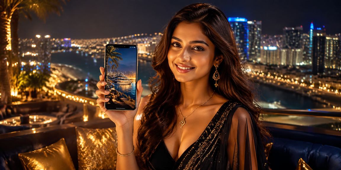 Mobile user enjoying casino games in India on 6096